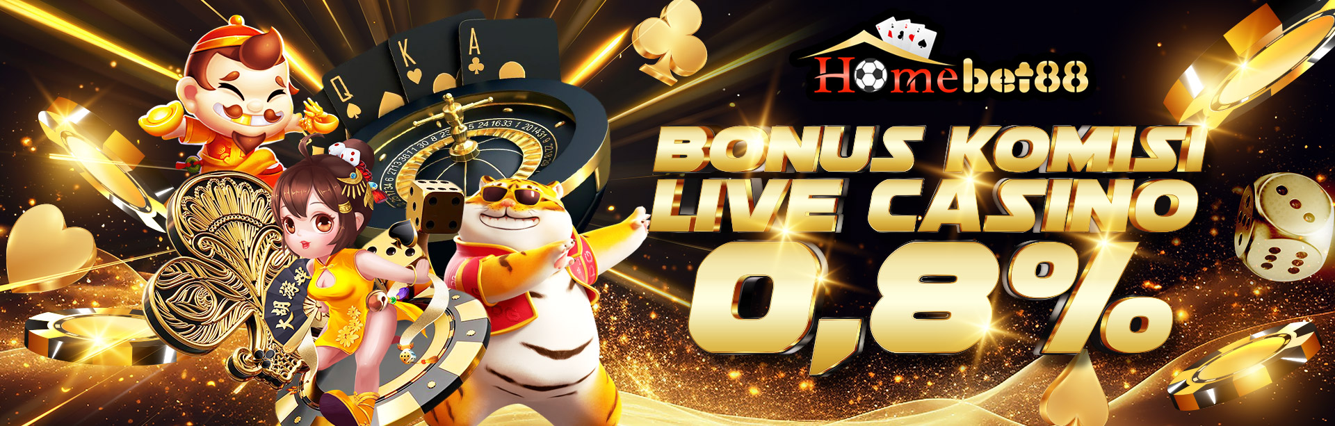 BONUS KOMISI LIVE CASINO 0.8%