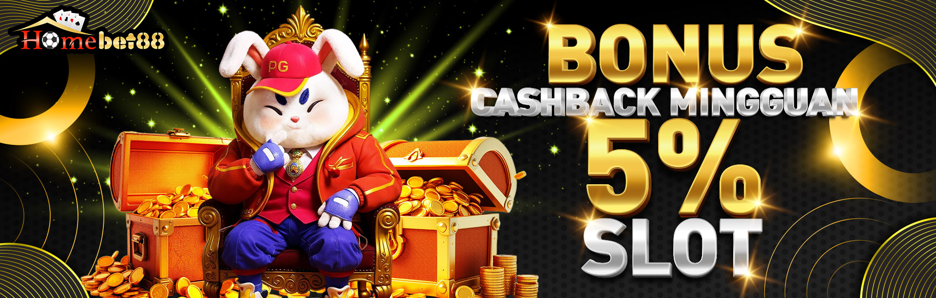 BONUS CASHBACK 5% SLOT