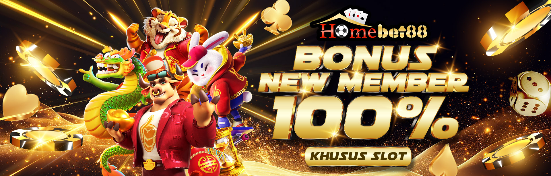 BONUS NEW MEMBER SLOT 100%