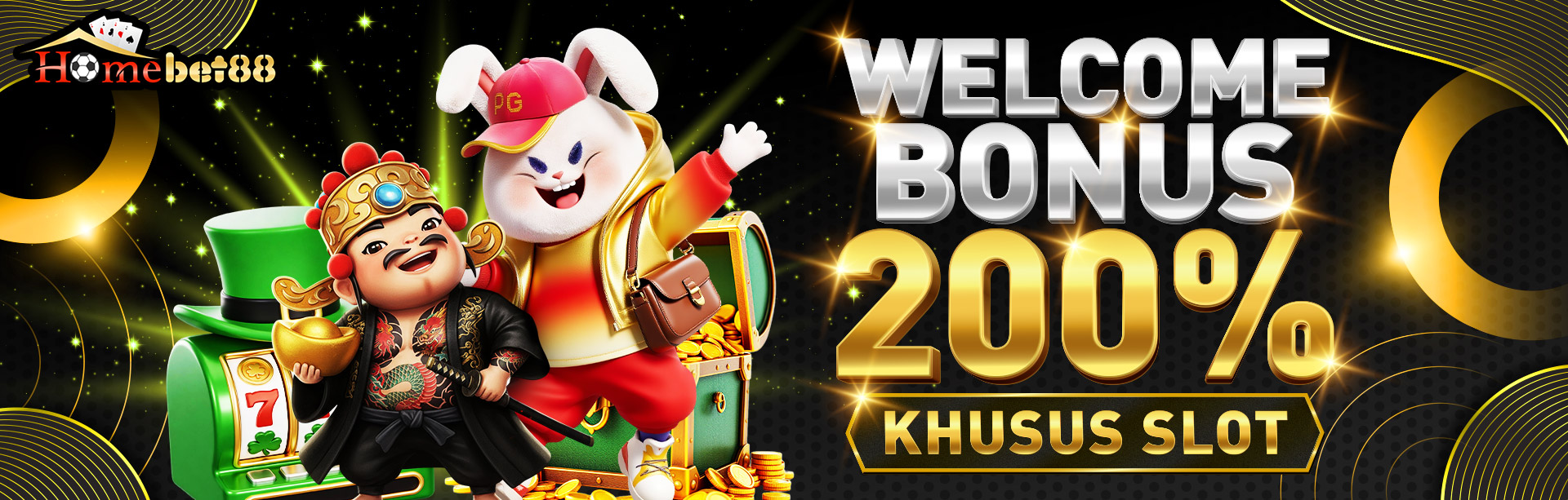 BONUS NEW MEMBER SLOT 200%