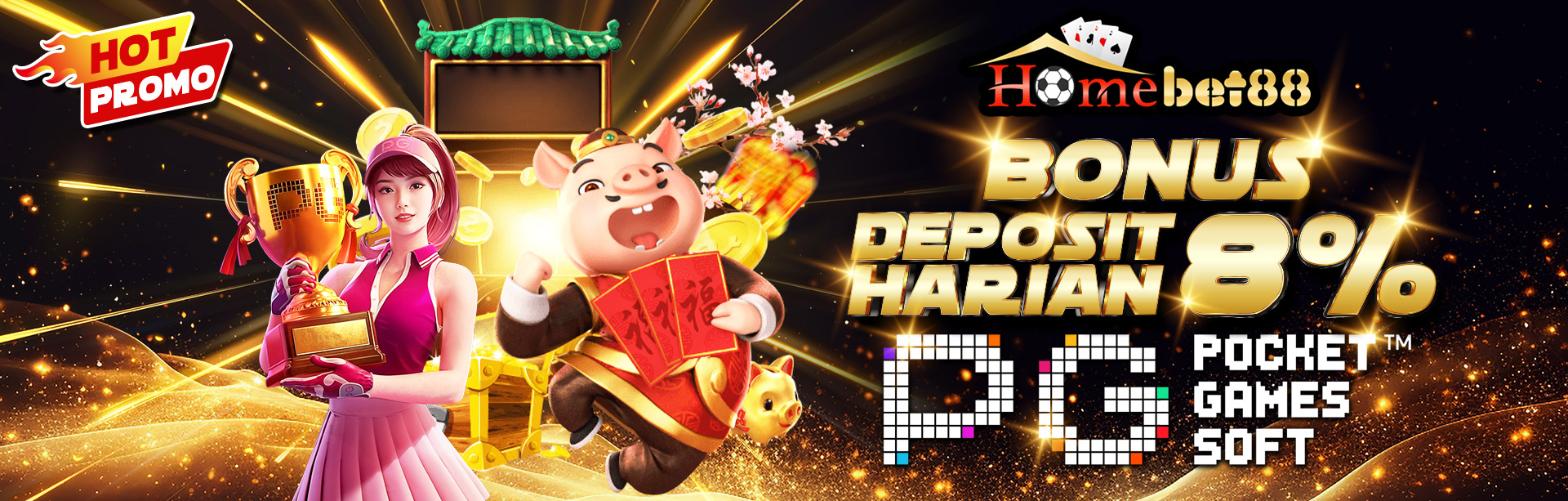 BONUS DEPOSIT HARIAN 8% PGSOFT