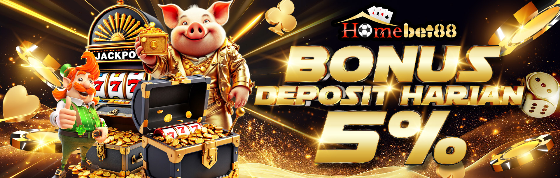 BONUS DEPOSIT HARIAN 5%