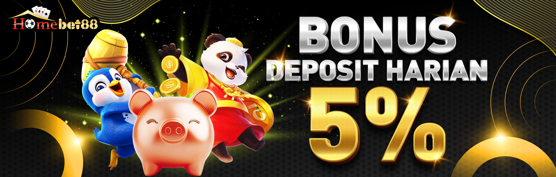 BONUS DEPOSIT HARIAN 5%