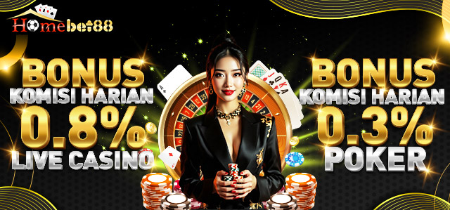 BONUS KOMISI CASINO & POKER