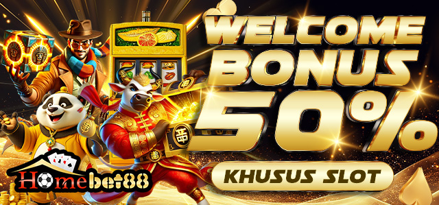 BONUS NEW MEMBER 50% SLOT DI AWAL