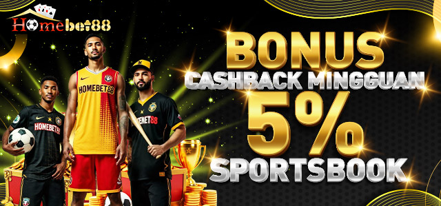 BONUS CASHBACK 5% SPORT