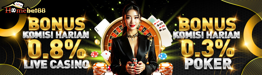 BONUS KOMISI CASINO & POKER