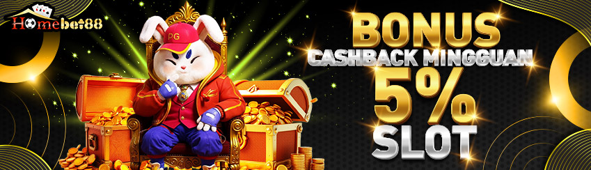 BONUS CASHBACK 5% SLOT