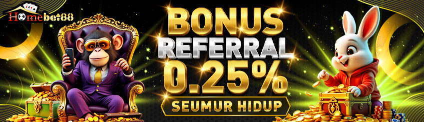 BONUS REFERRAL TURNOVER 0.25%