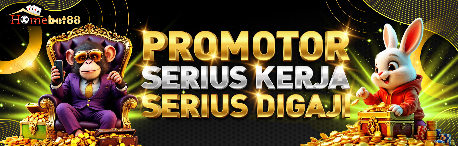 PROMOTOR SERIUS KERJA SERIUS DIGAJI