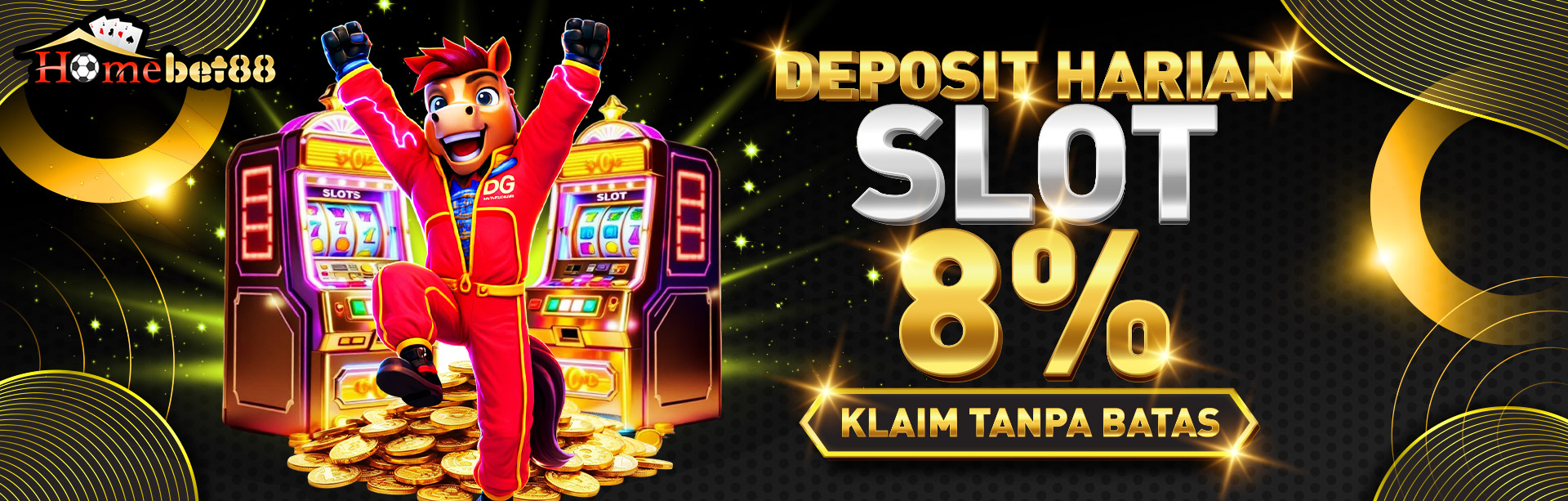 DEPOSIT HARIAN SLOT 8%