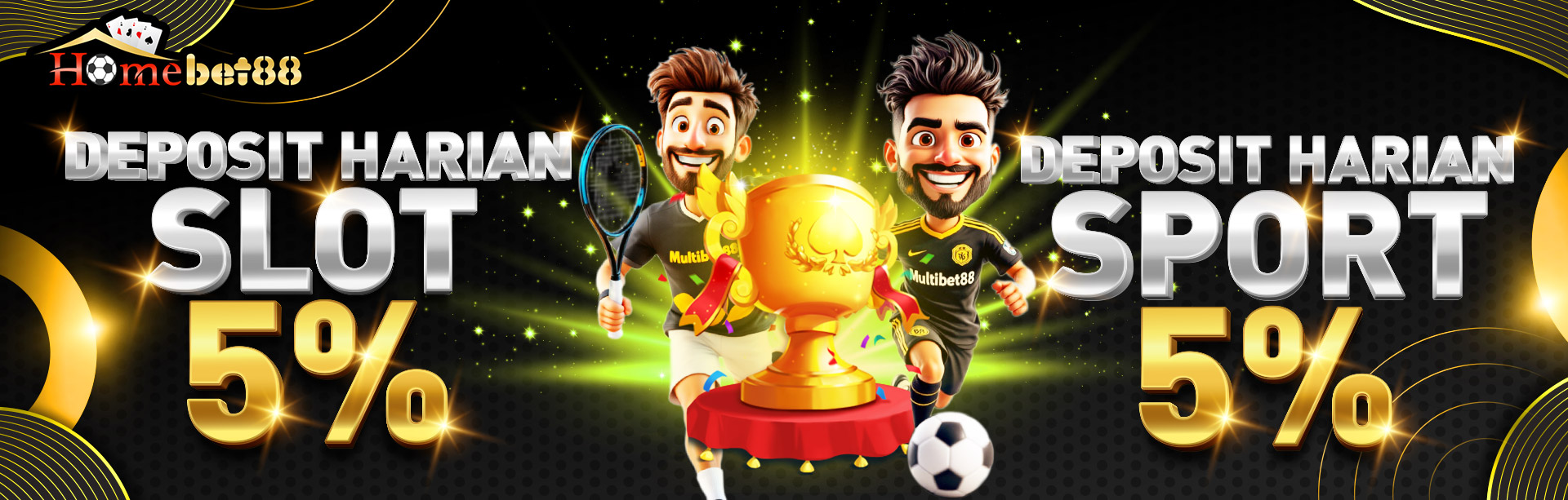 DEPOSIT HARIAN SLOT & SPORT 5%