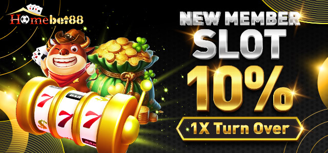 NEW MEMBER SLOT 10% (1X TO)