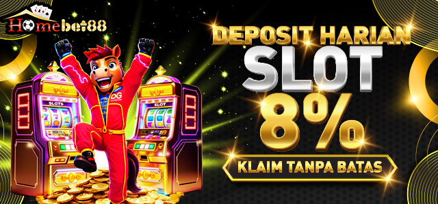 DEPOSIT HARIAN SLOT 8%