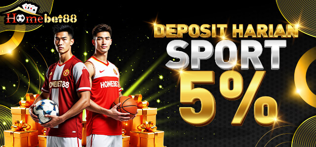 DEPOSIT HARIAN SPORT 5%