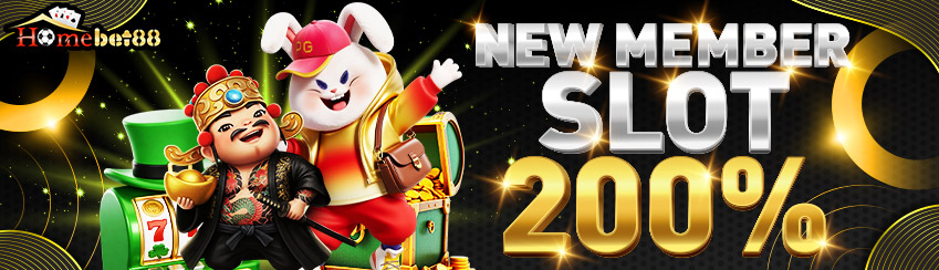 NEW MEMBER SLOT 200%