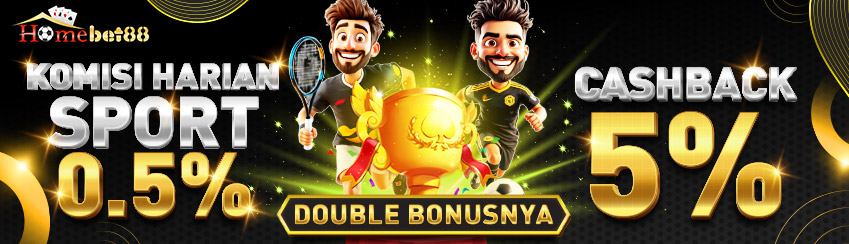KOMISI HARIAN SPORT 0.5% & CASHBACK SPORT 5%