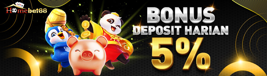 BONUS DEPOSIT HARIAN 5%
